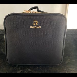 Professional Black Cosmetic Makeup Bag Organizer